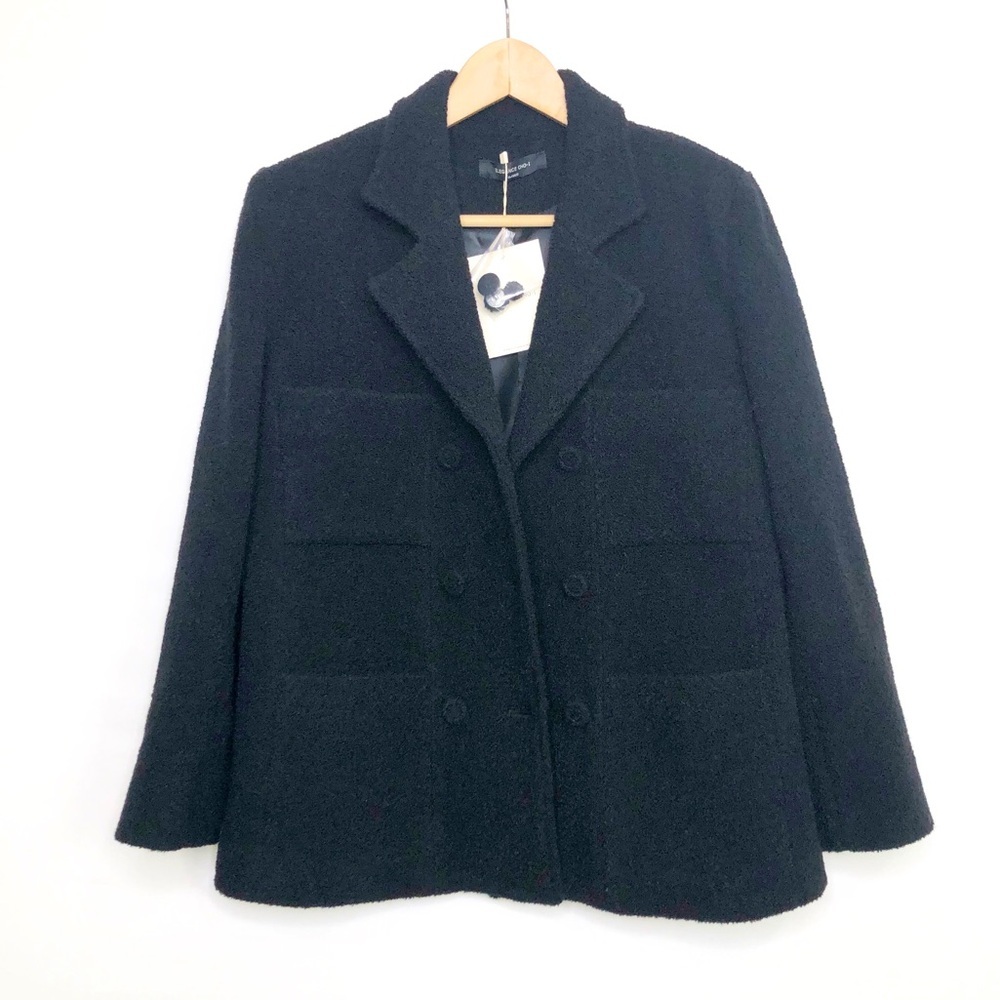 Elegance Cho - 1 Black double breasted jacket
